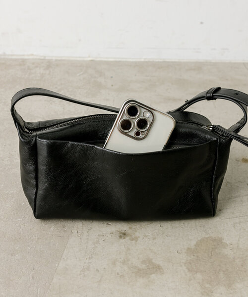 セール】《本革/220g》ボックスショルダーバッグ（ショルダーバッグ