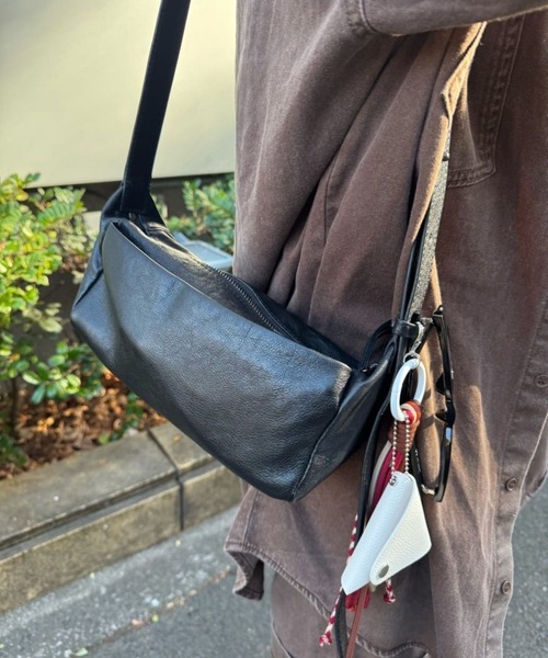 セール】《本革/220g》ボックスショルダーバッグ（ショルダーバッグ