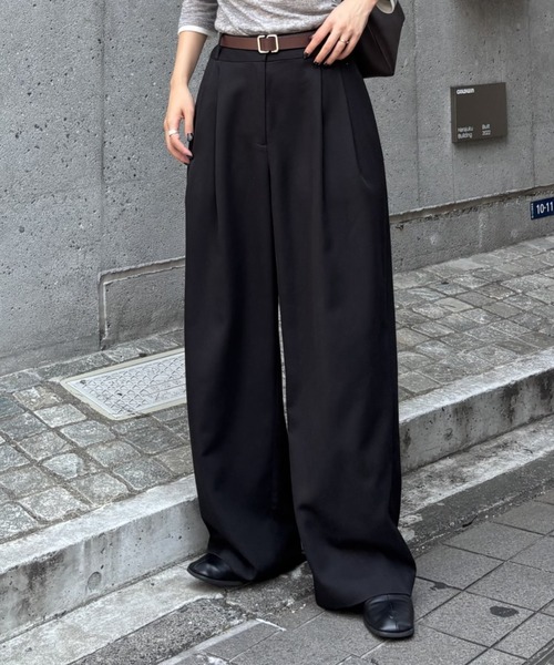 セール】2タックワイドパンツ（スラックス）｜COLONY 2139（コロニー