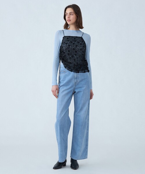 セール】メッシュエンブロイダリー キャミソール（キャミソール