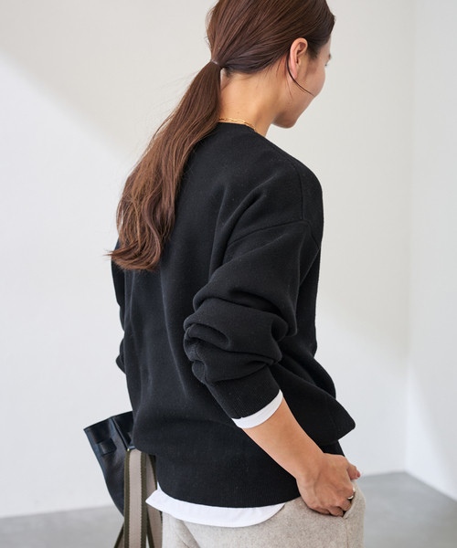 セール】≪WEB限定 / 追加≫カシミヤ混ニットプルオーバー（ニット