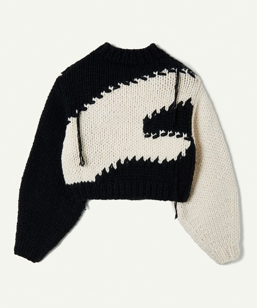 leinwande（ラインヴァンド）の「Snow Slope Intarsia Top（ニット