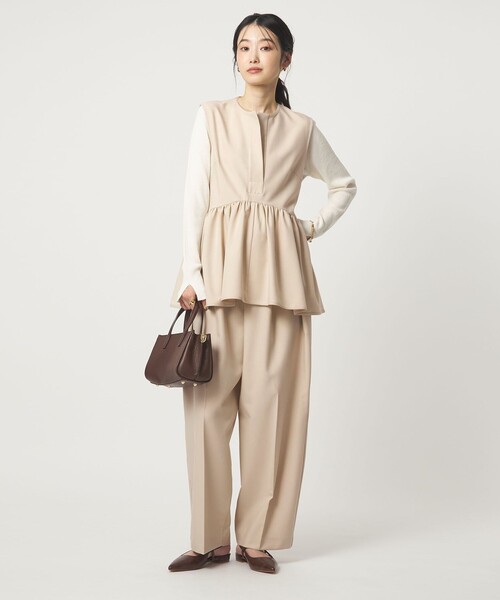 別注】＜PROTAGONISTA＞2WAY ノースリーブ ブラウス（シャツ/ブラウス