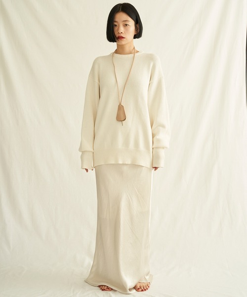 ENOF（イナフ）の「cotton cashmere knit（ニット/セーター）」 - WEAR