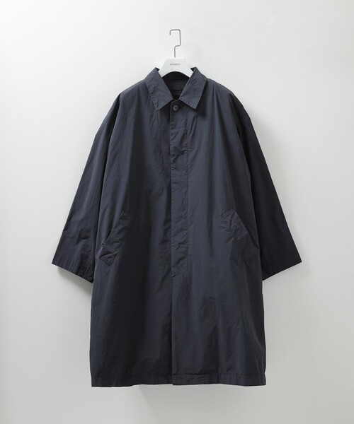 ATON/エイトン】AIR VENTILE BALMACAAN COAT（チェスターコート