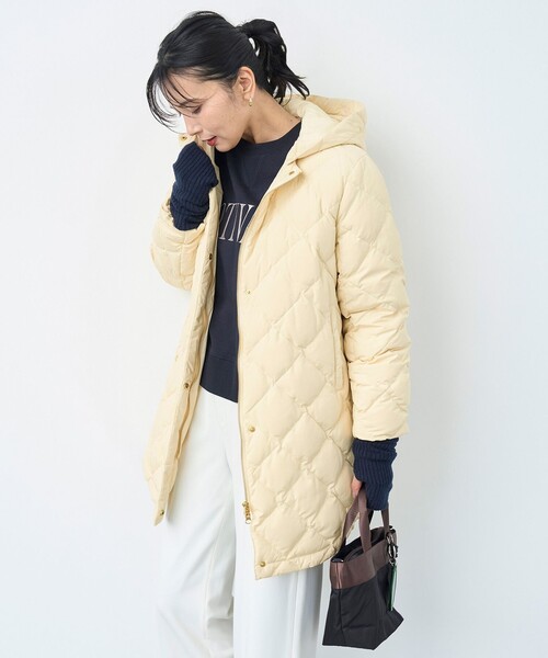 TAION×UNFILO】2WAY キルティングダウン（ダウンジャケット/コート