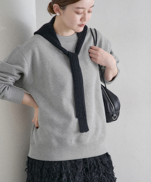 LOOPWHEELER for LOWERCASE 別注 C/N SWEAT/スウェット（スウェット