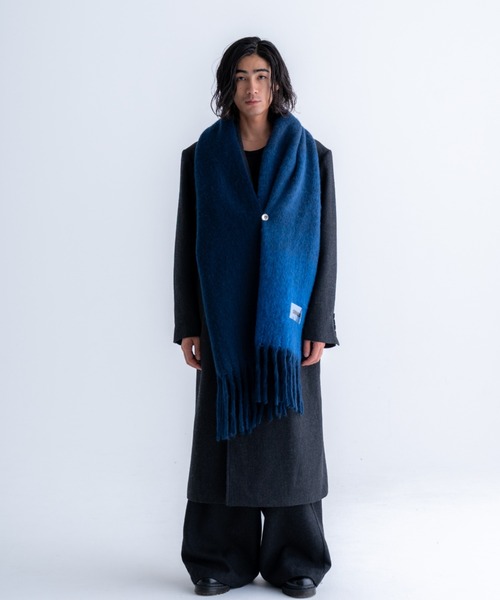 SINSS（シンス）の「Cashmere Blend Gradation Muffler / カシミヤ