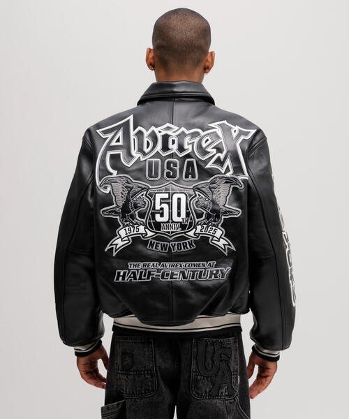 AVIREX（アヴィレックス）の「《50th Anniversary》GRAPHIC VARSITY