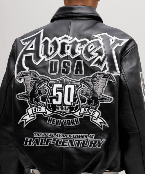 AVIREX（アヴィレックス）の「《50th Anniversary》GRAPHIC VARSITY