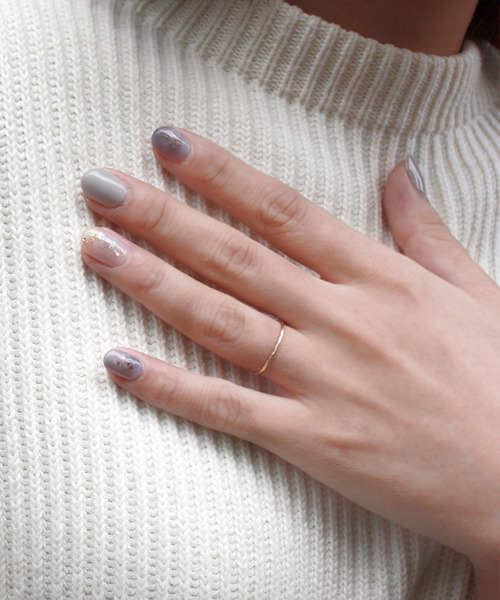 K10YG レイヤー クラフト リング（リング）｜Jouete（ジュエッテ）の