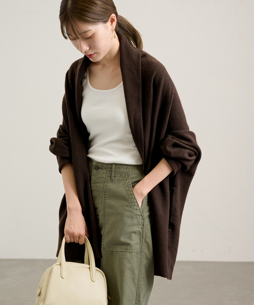 FRAMeWORK（フレームワーク）の「≪追加≫圧縮ウールショートガウン