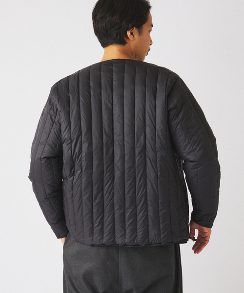 TAION / タイオン 別注 ヴァーチカルキルト リバーシブル ダウン