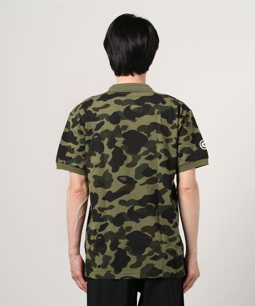 A BATHING APE（アベイシングエイプ）の「1ST CAMO SHARK POLO M