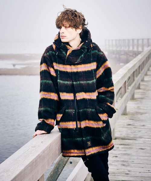 High Neck Mods Coat / ハイネックモッズコート（モッズコート