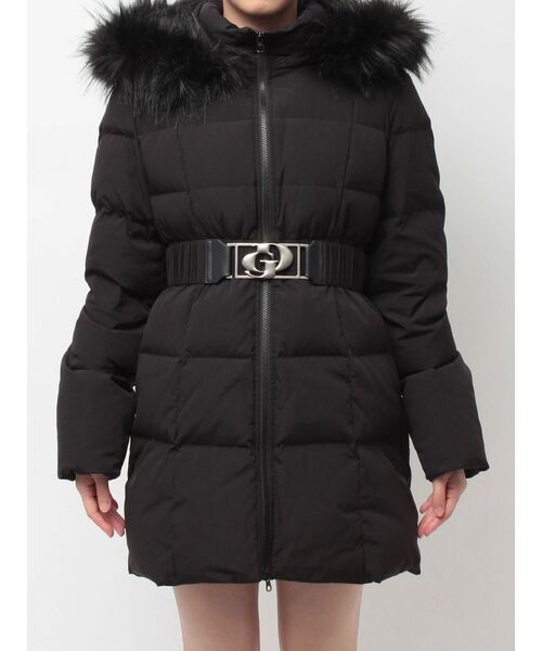 セール】GDベルト付きロングダウンコート（ダウンジャケット/コート