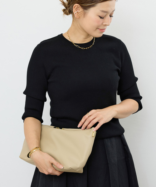 Deuxieme Classe（ドゥーズィエムクラス）の「*Rib クルーネック プル