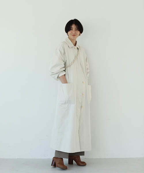 TODAYFUL（トゥデイフル）の「サテンカラーオーバーコート（ステン
