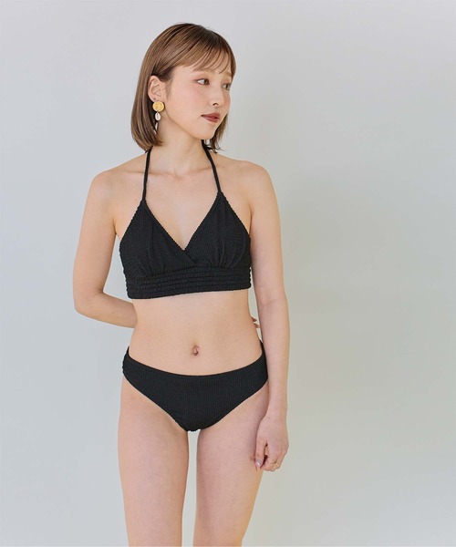 uneuneバックリボンホルターネックビキニ/水着（水着）｜SEA DRESS