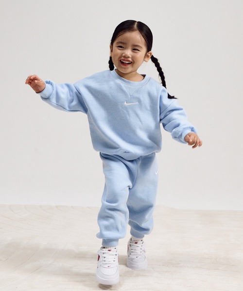 ナイキ エッセンシャル ベビー ツーピース フリース クルー