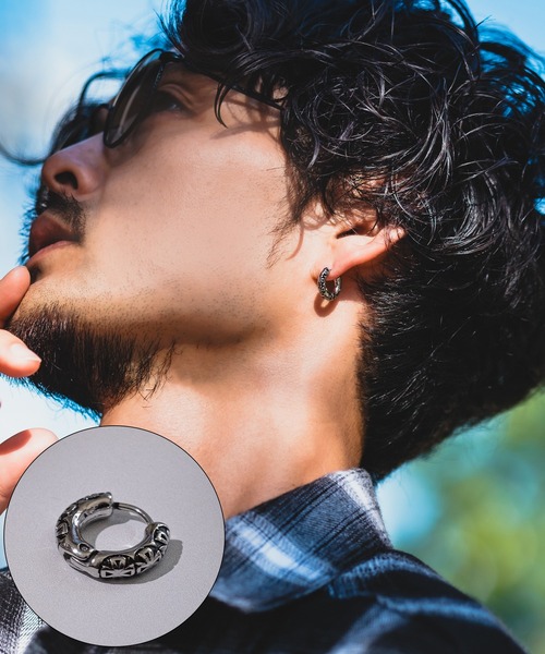 セール】片耳 フープピアス（ピアス（片耳用））｜improves（イン