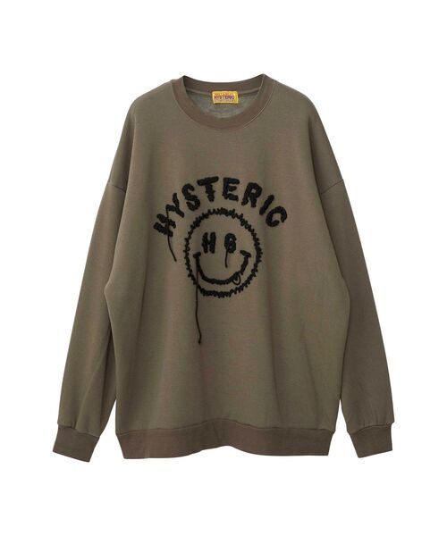 HYSTERIC GLAMOUR（ヒステリックグラマー）の「SMILE刺繍 オーバー