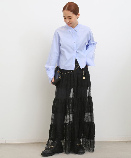 Deuxieme Classe（ドゥーズィエムクラス）の「Cropped BD シャツ