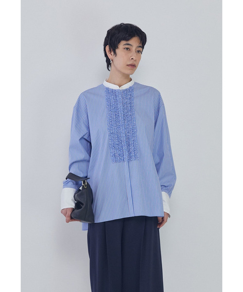 フリルブザムシャツ（シャツ/ブラウス）｜1er Arrondissement