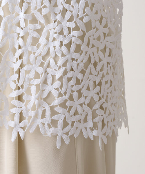 レースオーバーキャミソール（キャミソール）｜Omekashi（オメカシ）の