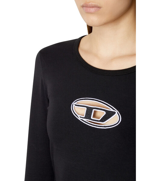 レディース 長袖Tシャツ トップス Dロゴ（Tシャツ/カットソー