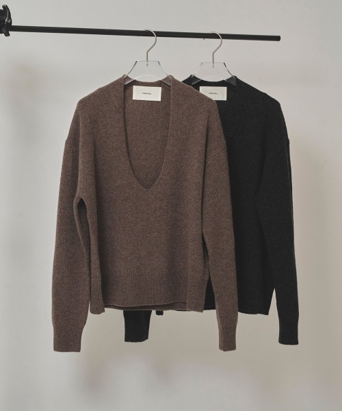 Uneck Cashmere Knit（ニット/セーター）｜TODAYFUL（トゥデイフル）の