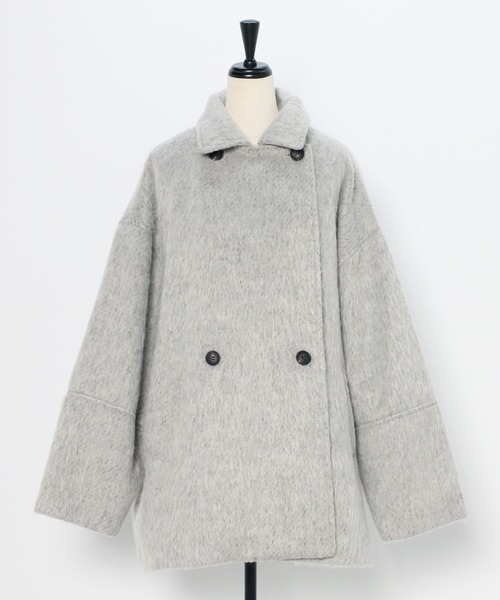 ENC（エンク）の「shaggy middle coat / シャギーミドルコート（その他