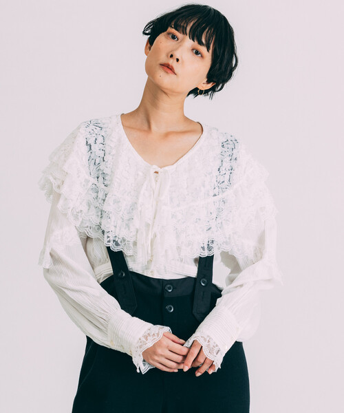 セール】Freada/フリーダ インド レースブラウス ＆ レイヤード ヒップ