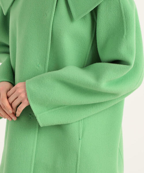 BALLSEY（ボールジィ）の「ウールビーバーメルトン ビッグカラーコート