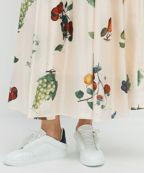 caban（キャバン）の「シルク HARVEST ロングスカート（スカート