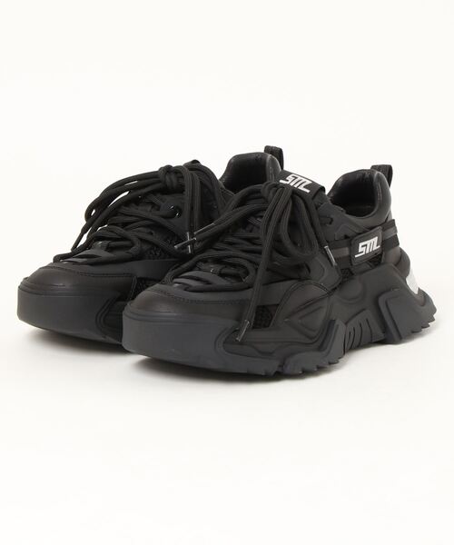 セール】ボリュームソールダブルレースアップスニーカー/STEVE MADDEN