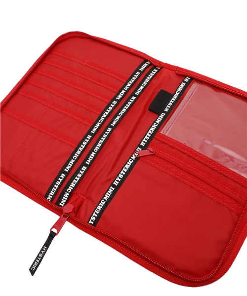 HYSTERIC MINI（ヒステリックミニ）の「EASY FUN 総柄 マルチケース(L