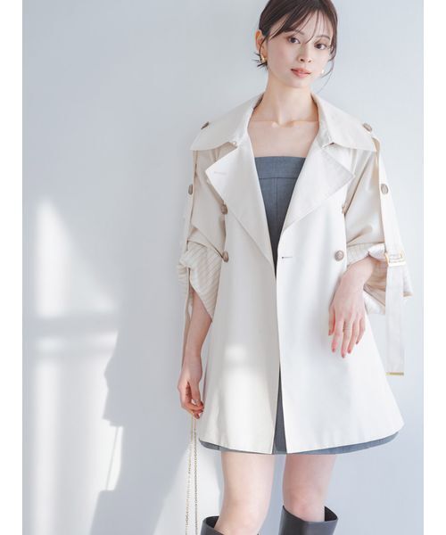 ミドルトレンチコート（トレンチコート）｜SNIDEL（スナイデル）の