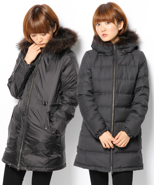 23区（ニジュウサンク）の「リバーシブルダウンコート（ダウン