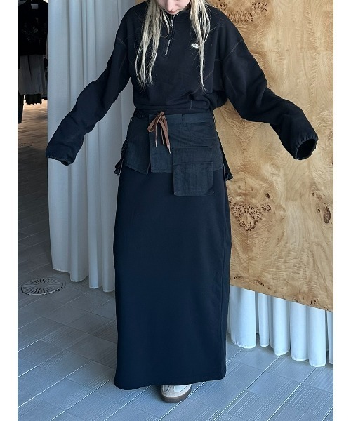 DISCUS FRENCHTERRY HALF ZIP OP（ワンピース）｜DISCUS（ディスカス