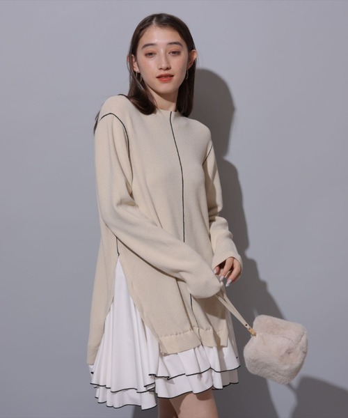 Rirandture（リランドチュール）の「配色ラインシャツドッキング