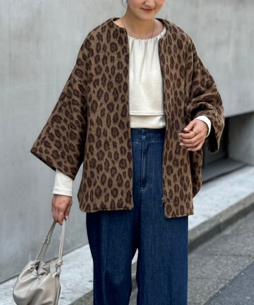 BEARDSLEY（ビアズリー）の「ウールポンチョコート（その他アウター