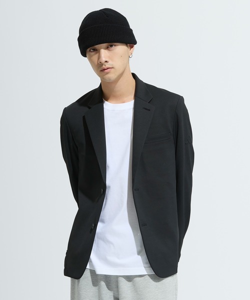 セール】プレミアム レギュラーフィット ダブルニット テーラード