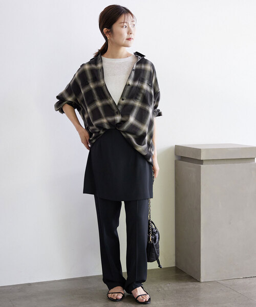 SLOBE IENA（スローブイエナ）の「《追加2》ビエラチェックルーズ