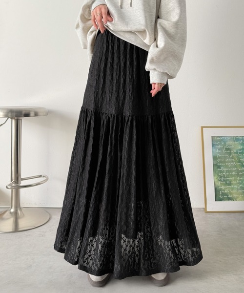 セール】揺れるたびに美しく。上品レディな大人フェミニン。ストレッチ