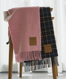 GANNI（ガニー）の「Double Face Wool Check Scarf（マフラー）」 - WEAR