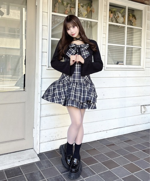 リボンアンサンブルワンピース（ワンピース）｜one way（ワンウェイ