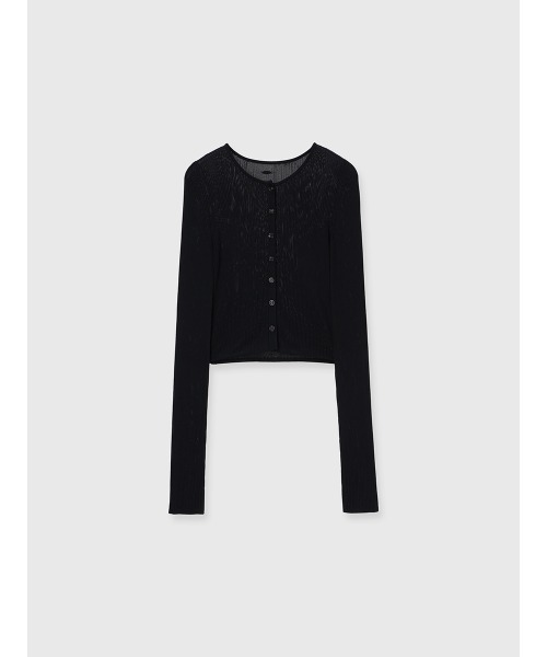 リュクスビスコースニットカーディガン（カーディガン/ボレロ