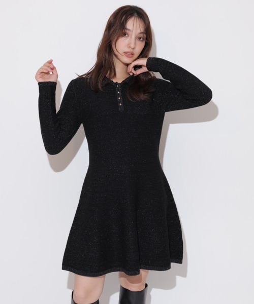 Rirandture（リランドチュール）の「ポロカラーラメニットミニ