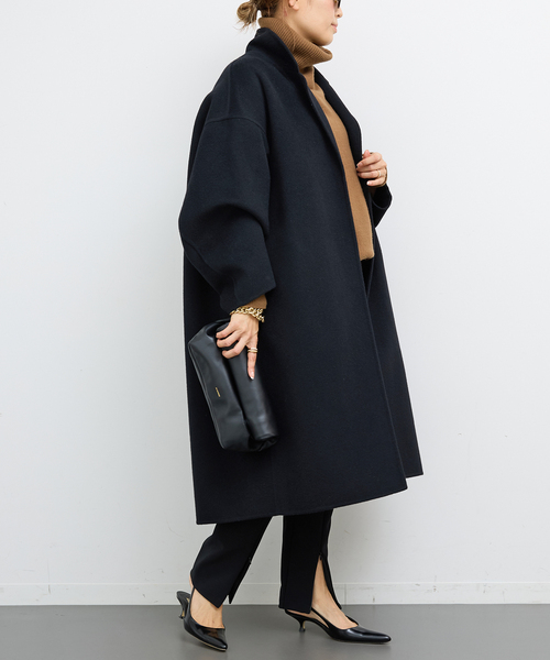 ウールアンゴラリバーコート（チェスターコート）｜Deuxieme Classe